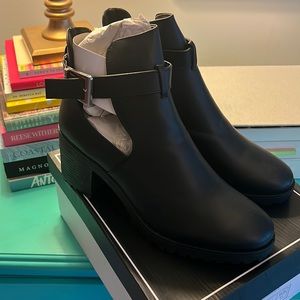 NEW Black Chunky Boot size 10